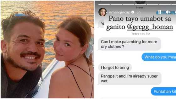Angelica Panganiban posts adorable conversation with Gregg Homan: "Paano tayo umabot sa ganito?"