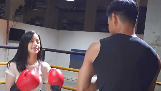 Eman Bacosa Pacquiao, ginawang punching bag ni Jillian Ward