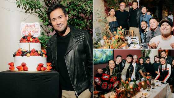 Surprise birthday party para kay Sam Milby, ipinasilip ng Star Magic sa isang post