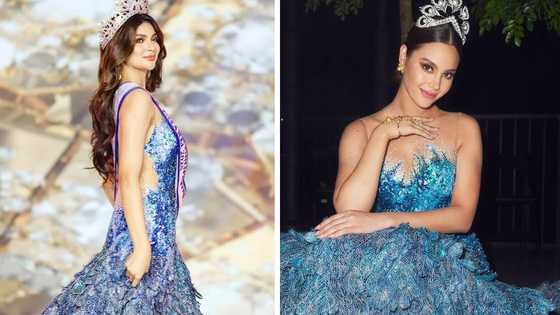 Beauty queen Cyrille Payumo, nag-apologize matapos suotin ang farewell gown ni Catriona Gray