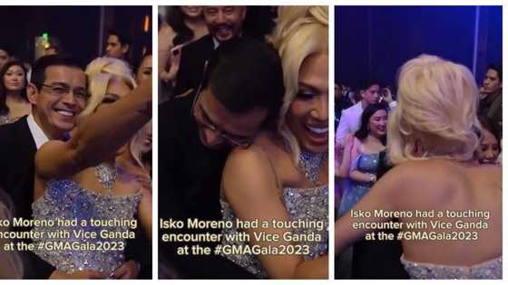 Video of Vice Ganda, Isko Moreno’s touching encounter at GMA Gala 2023 goes viral