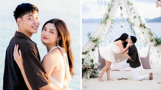 PBA player Tyler Tio, engaged na sa longtime girlfriend; ipinasilip ng fiancée niya ang romantic proposal