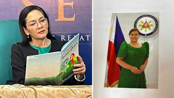 Sen. Risa Hontiveros, nakatanggap ng kopya ng libro ni VP Sara Duterte