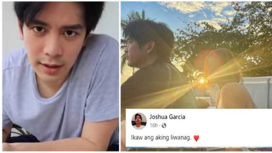 Joshua Garcia on FB page that posted sweet caption on his photo with Ria Atayde: "this is not mine"