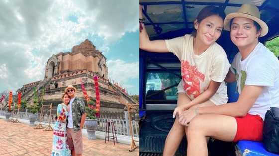 Netizens, kinilig sa travel photos nina Kathryn Bernardo, Daniel Padilla sa Thailand