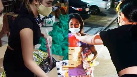 Andrea Brillantes, namigay ng sandamakmak na laruan at pagkain noong Pasko