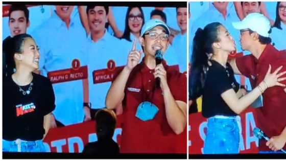 Alex Gonzaga at Mikee Morada, pinakilig ang mga manunuod sa Bagong Lipa proclamation rally