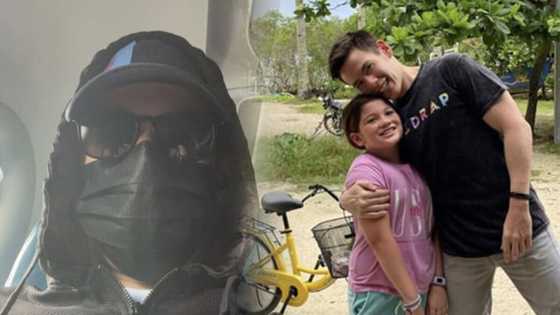 Jake Ejercito flies to Siargao for the first time to "collect" his daughter Ellie