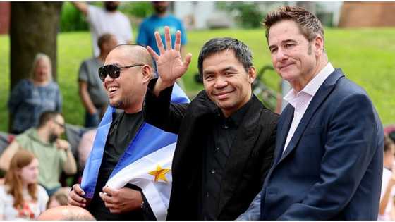 Manny Pacquiao, emosyonal sa pagpasok niya sa International Boxing Hall of Fame