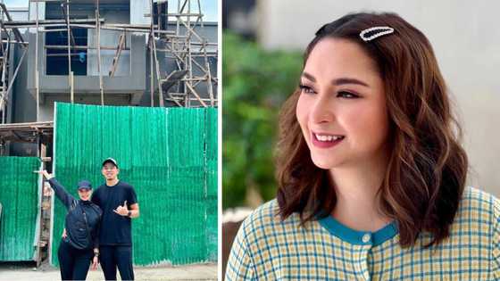 Ryza Cenon at partner na si Miguel Cruz, masayang binisita ang ipinapagawang dream home