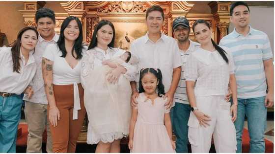 Pauleen Luna posts heartwarming family photo captured during Thia's baptism