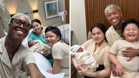 Antonette Gail at Whamos Cruz, nag-face reveal kay Baby Sky