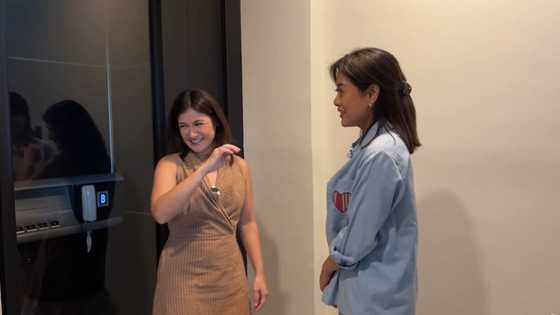 Bernadette Sembrano, natuwa sa bahay ni Camille Prats: "Wow may elevator!"