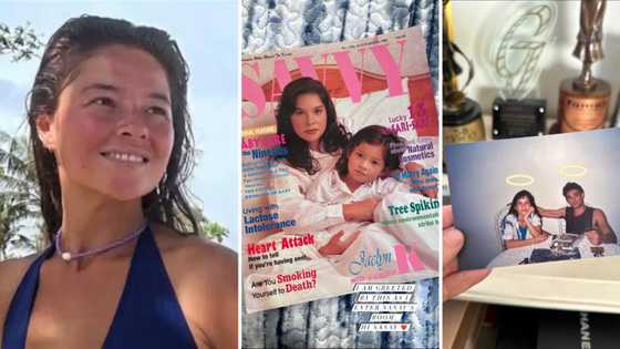 Andi Eigenmann, ibinahagi ang nakitang magazine at mga larawan sa kwarto ni Jaclyn Jose