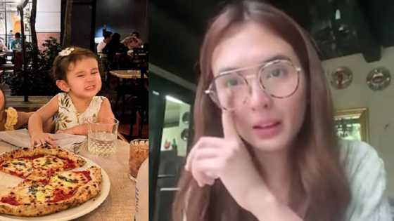 Sofia Andres, naiyak sa tuwa nang isinama si baby Zoe sa isang restaurant