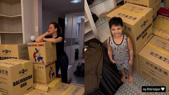 Bea Alonzo, ibinahagi ang moving day kasama ang kanyang "little helper"