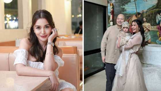 Kris Bernal shares lovely photos from baptism of Baby Hailee
