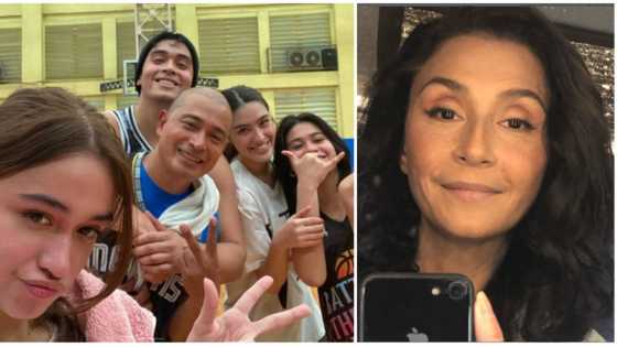 Teresa Loyzaga, “happy” about Cesar Montano’s bonding with his kids