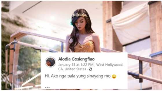 Alodia Gosiengfiao clarifies her "ako nga pala yung sinayang mo" post was "based on a meme quote"
