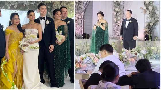 Video of Sylvia Sanchez's speech at Maine and Arjo Atayde's wedding goes viral