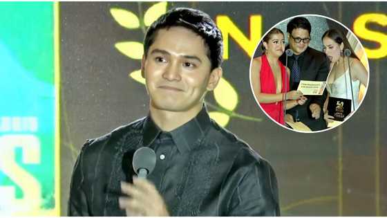 Pagtanggap ni Ruru Madrid ng MMFF Best Supporting Actor award, viral