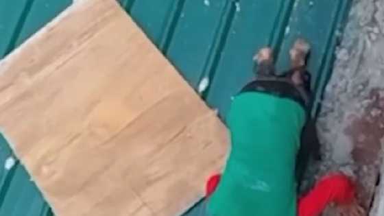 Construction worker, nahulog sa bubong pagkatapos na makuryente