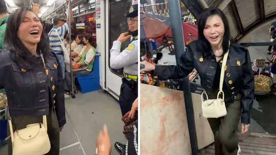 Vicki Belo documents first MRT ride to attend Morissette Amon’s concert