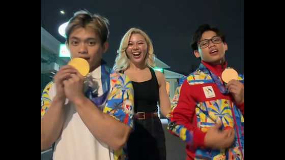 Chloe San Jose, may agaw-pansing na video matapos ang tagumpay nina Carlos at Eldrew Yulo
