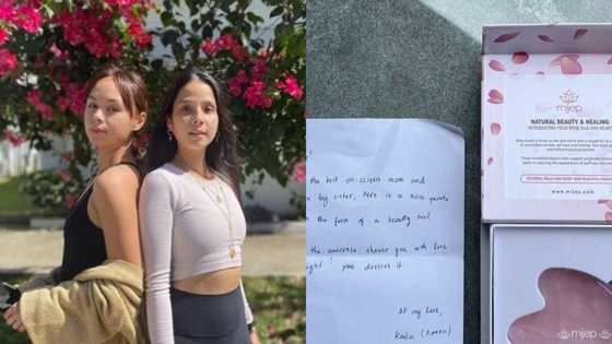 Maxene Magalona, nakatanggap ng surprise gift mula kay Kaila Estrada