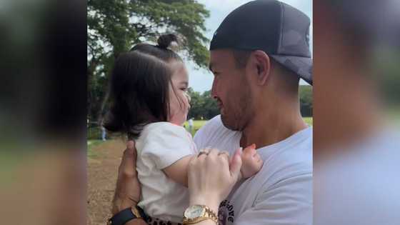 Video of Derek Ramsay playing with Pauleen Luna's daughter Mochi goes viral