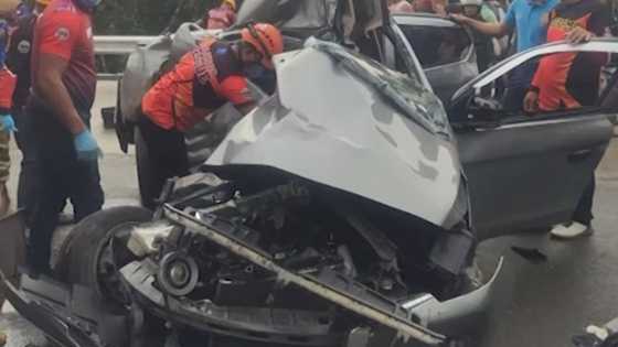 Mag-asawa at 3-anyos na anak na babae, patay pagkatapos sumalpok kotse sa isang truck