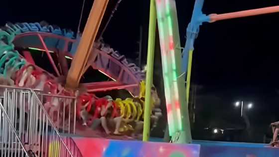 Tuwa nauwi sa sindak nang magkaroon ng "malfunction" ang Frisbee ride sa isang perya sa Bohol