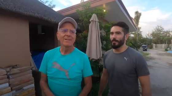 Gerald Anderson visits dad in Zambales & shows their private beach resort