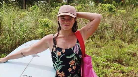 Andi Eigenmann, ipinakita ang reaksyon ni Lilo sa pag-uwi ng Ate Ellie niya