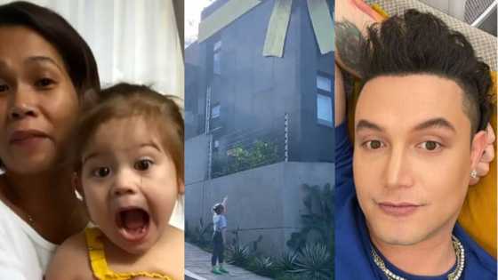 Video ng anak ni Pokwang na si Malia na sumasayaw sa labas ng bahay ni Paolo Ballesteros, viral