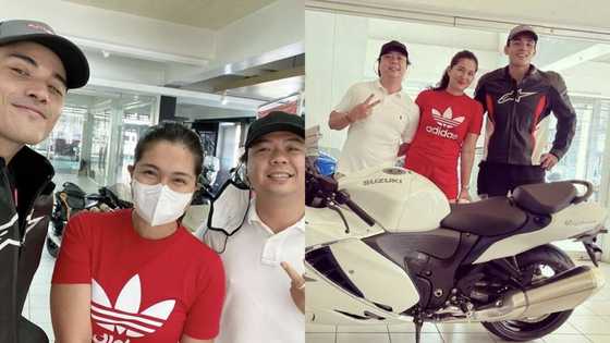 Dimples Romana, pinagsabihan si Xian Lim sa pagyaya nito sa motor shop: "Set up budol"