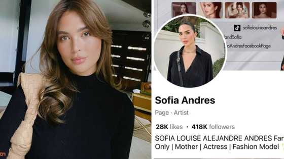 Sofia Andres, inilantad ang umano'y scammer na nagpapanggap na siya; may 418K followers pa