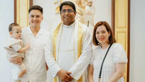 Desiree del Valle and Boom Labrusca’s son Alexander gets baptized