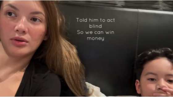 Ellen Adarna shares adorable video with son Elias: "told him to act blind so we can win money"