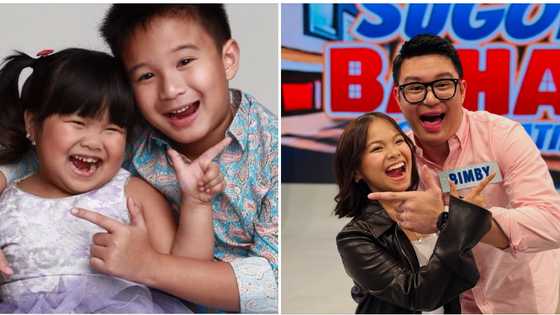 Ryzza Mae Dizon at Bimby Aquino, reunited sa Eat Bulaga matapos ang 13 taon