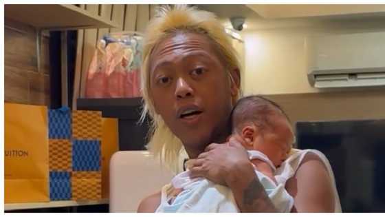 Whamos Cruz, ipinakita ang pagpupuyat niya para alagaan si Baby Meteor