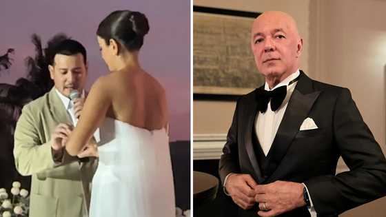 Michael de Mesa posts video from John Prats, Isabel Oli's renewal of vows; pens message for the couple