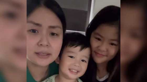 Video ni Iwa Moto habang tinuturuan si CJ na sabihin ang salitang 'mommy', viral