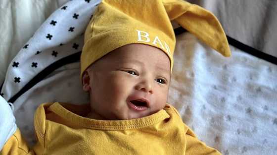 Bagong pics ng anak nina Whamos Cruz, Antonette Gail na si baby Meteor, kinagiliwan