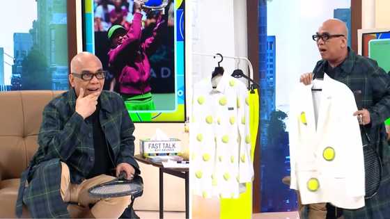 Boy Abunda, finlex ang isusuot para sa mina-manifest na interview kay Alex Eala