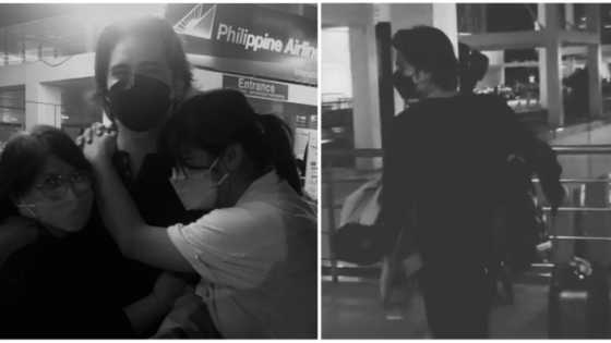 Kapatid ni James Reid, ipinakita ang video ng pag-alis ng aktor patungong LA