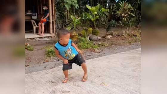 Child's "bulate dance" goes viral for his almost worm-like body