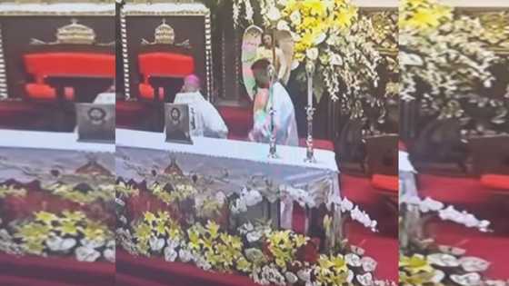 Video ng isang pari na tila binatukan ang sakristan habang nasa altar, viral