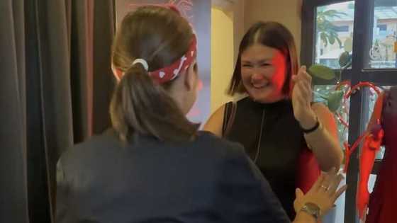 Video ng pagkikita nina Judy Ann Santos at Angelica Panganiban, kinagiliwan