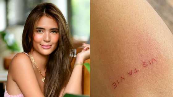 Sofia Andres, ipinakita ang bago niyang tattoo sa isang post